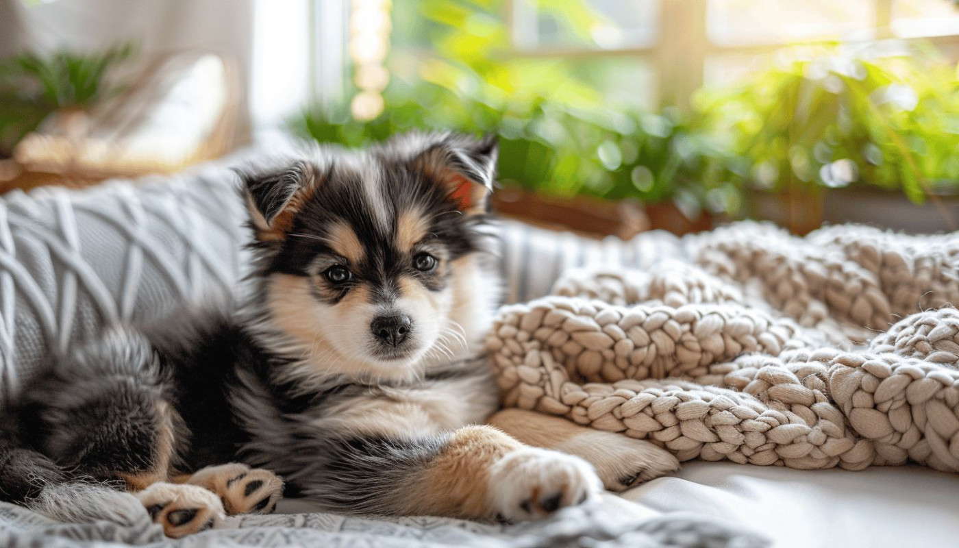 Les avantages d'adopter un chiot d'une race mixte comme le Pomsky